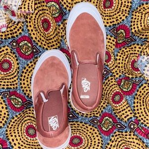 Men’s Vans Orange Slip On